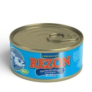 Conserva de ton bucati intregi in suc propriu Rezon 185G