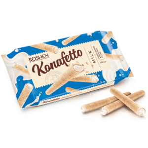ROSHEN KONAFETTO Napolitana cu Crema de Lapte 140 g