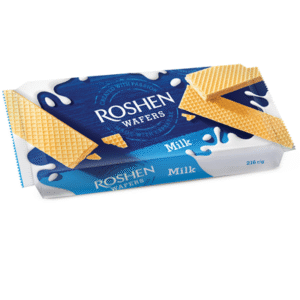 ROSHEN wafers Napolitana cu Crema de Lapte 216 g