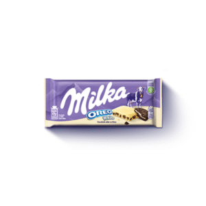 Milka Ciocolata Alba si Oreo 100 g