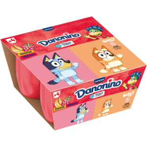 Danonino Branzica Banane & Zmeura 50g (pret pe bucata)