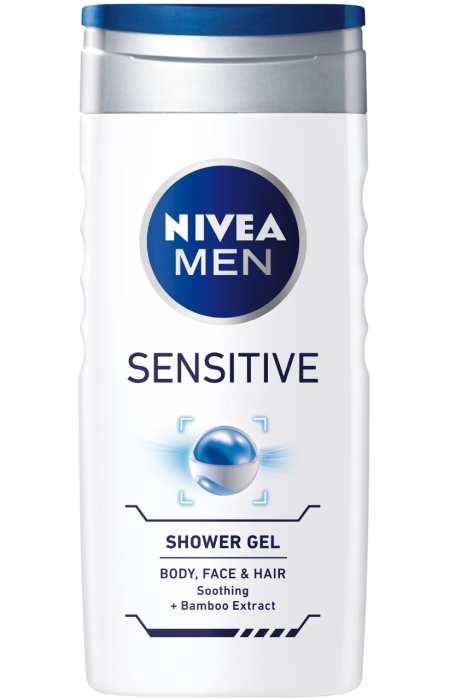 Gel de dus Nivea Men Sensitive, 500ml-Photoroom